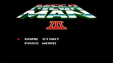 Mega Man 3 (NES) Passwords – RetroMaggedon .